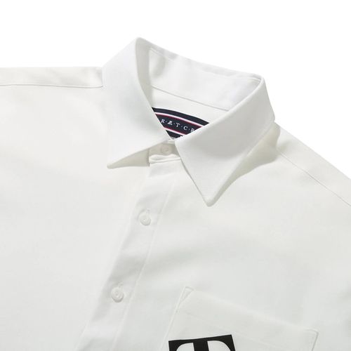 Áo Sơ Mi Romantic Crown [Tgt X Rmtcrw] Ribbon Belt Shirt White Màu Trắng-5