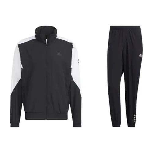 Thời trang - Bộ Thể Thao Adidas HE7428 & HE7419 Màu Đen Trắng - Vua Hàng Hiệu