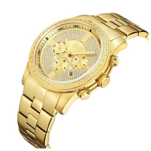 Đồng Hồ Nam JBW Vanquish Multi-Function Gold Diamond Dial Watch J6337B Màu Vàng-3