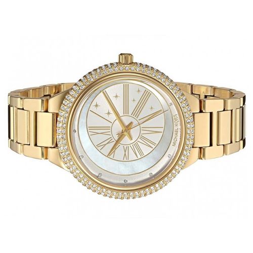 Đồng Hồ Nữ Michael Kors Taryn Gold Watch MK6550 Màu Vàng Trắng-3