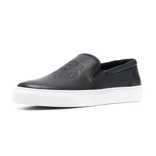Giày Slip On Kenzo K-Skate Tiger Sneakers FB55SN100L73 Màu Đen Size 42