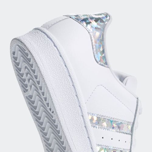Giày Thể Thao Adidas Superstar Diamond Màu Trắng Size 35.5-7