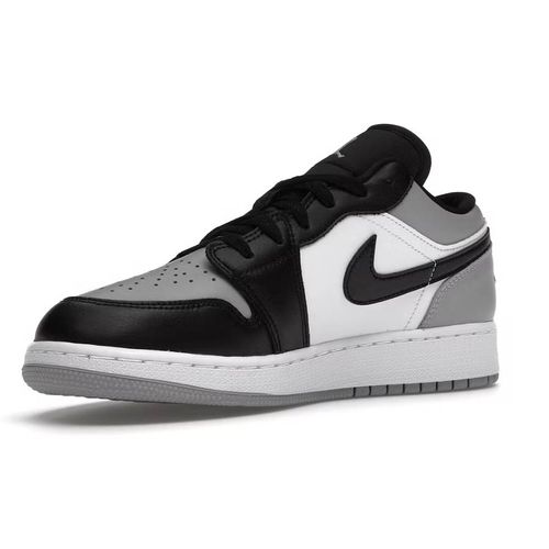 Giày Thể Thao Nike Jordan 1 Low Shadow Toe (GS) Màu Đen Xám Size 36.5