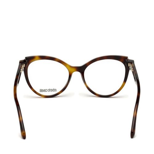 Kính Mắt Cận Roberto Cavalli Ladies Tortoise Cat Eye Eyeglass Frames RC506405252 Màu Nâu-1