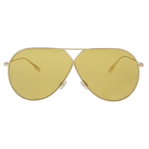 Kính Mát Dior Aviator Ladies Sunglasses DIORSTELLAIRE3SJ5G Màu Vàng-2