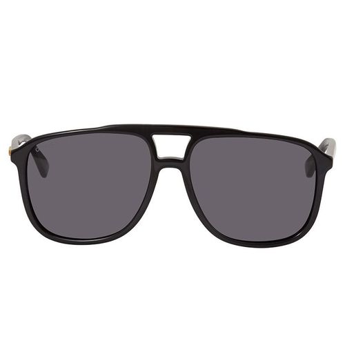 Kính Mát Gucci Men's Sunglasses GG0262S 001 58 Màu Đen-1