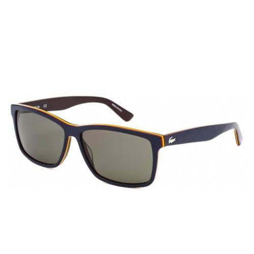 Kính Mát Lacoste Grey Square Unisex Sunglasses L705S 421 57 Màu Xám