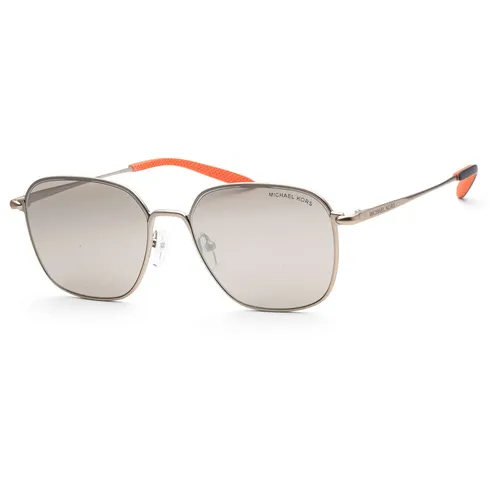 Michael Kors Dark Gray Solid Round Mens Sunglasses MK1111 100487 54  725125380676  Sunglasses  Jomashop