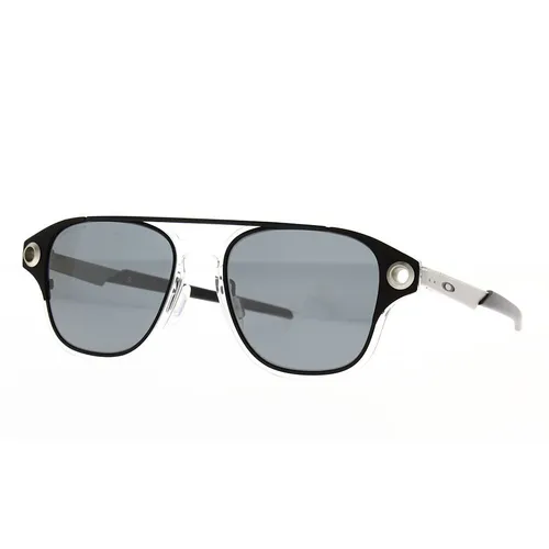 Kính Mát Oakley Men's Coldfuse Matte Black Crystal Sunglasses OO6042-0152 Màu Xám Bạc
