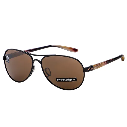 Kính Mát Oakley Tie Breaker Sunglasses OO4108 1856 Màu Nâu - Kính mắt - Vua Hàng Hiệu