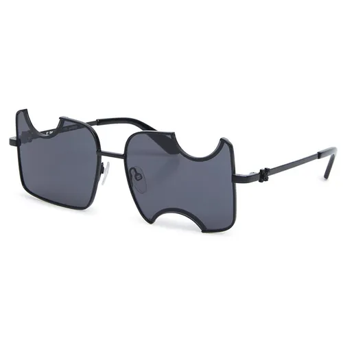 Kính Mát Off-White Salvador Sunglasses OERI046 1007 Màu Đen Xám