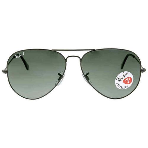 Kính Mát Rayban Aviator Classic Polarized Green Classic G-15 Sunglasses RB3025 002/58 62-14 Xanh Green