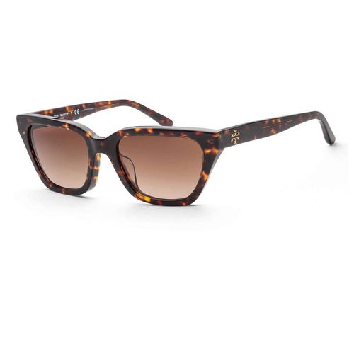 Kính Mát Tory Burch Fashion 53mm Dark Tortoise Sunglasses TY7158U-172813-53 Màu Nâu-1