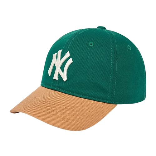 Mũ MLB Color Block Ball Cap New York Yankees 3ACP0102N-50GND Phối Màu Xanh Vàng