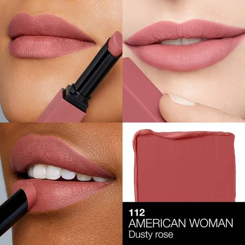 Son Nars Powermatte Lipstick 112 American Woman Màu Hồng-2