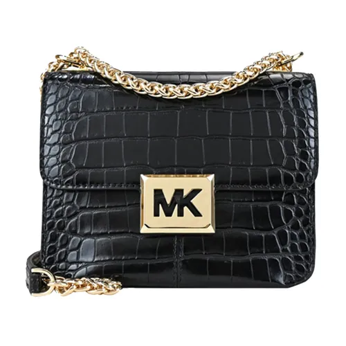Túi Đeo Chéo Michael Kors MK Sonia Logo Shoulder Bag Màu Đen