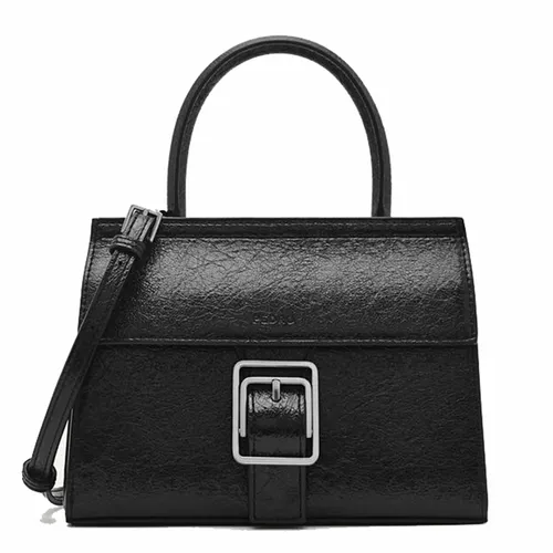 Túi Đeo Chéo Nữ Pedro Brno Top Handle Bag Black 55060019 Màu Đen