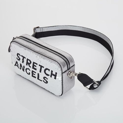 Túi Đeo Chéo Stretch Angels Panini Double Spangle Bag Silver Màu Bạc-4