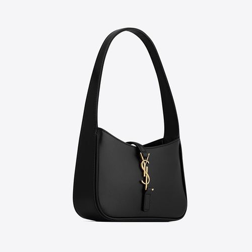 Túi Xách Tay Nữ Yves Saint Laurent YSL Mini Hobo Bag In Smooth Leather Màu Đen-3