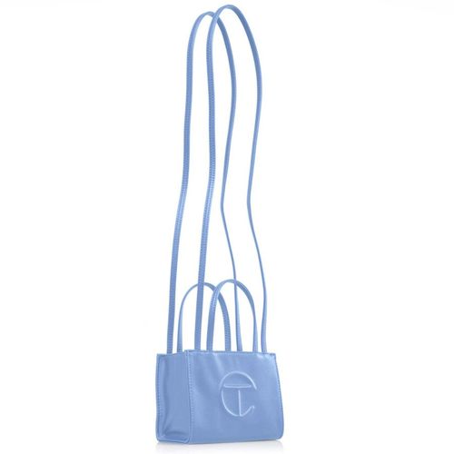 Túi Xách Telfar Shopping Bag Cerulean Màu Xanh Blue-1