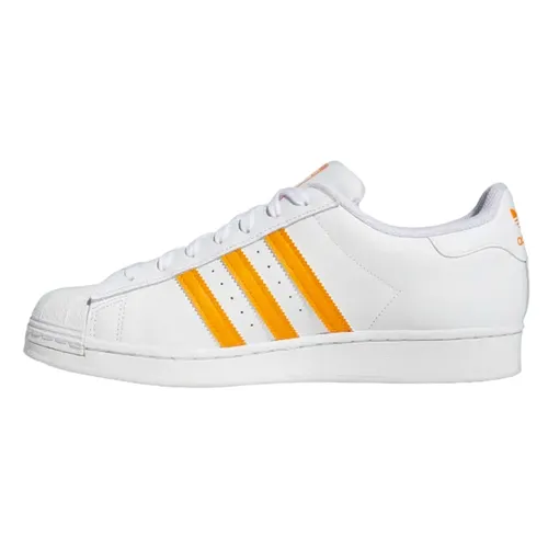 Giày Thể Thao Adidas Men’s Superstar Shoes Màu Trắng Cam Size 40.5