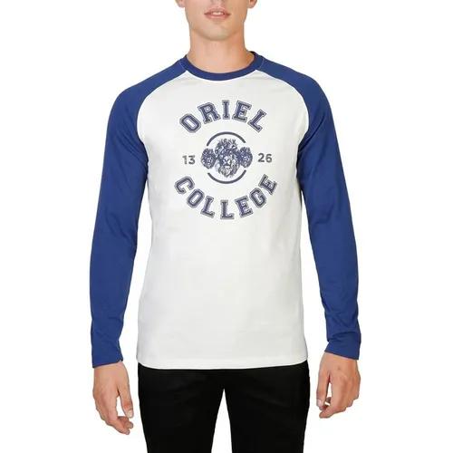 Thời trang Nam Áo dài tay - Áo Dài Tay Nam Oxford University ORIEL-RAGLAN-ML-NAVY Màu Xanh Navy Size M - Vua Hàng Hiệu