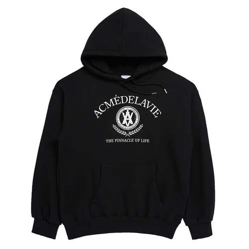 Áo Hoodie Acmé De La Vie ADLV Laurel A Logo Emblem Hoodie Black Màu Đen