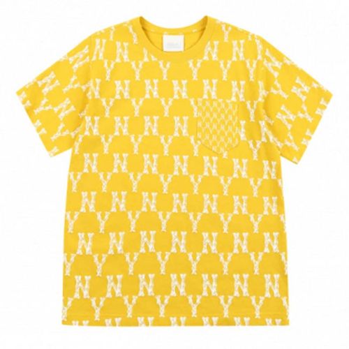 Áo Phông MLB Monogram Mix Pocket Overfit Short Sleeve T-Shirt New York Yankees 31TSM4131-50D Size S