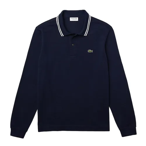 Áo Polo Dài Tay Lacoste Men's PH7823 525 Màu Xanh Navy Size XS