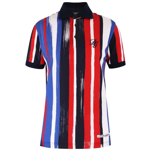 Áo Polo Nam Dolce & Gabbana D&G DG Hoạ Tiết G8KB8Z FI7YO Phối Màu Size 48