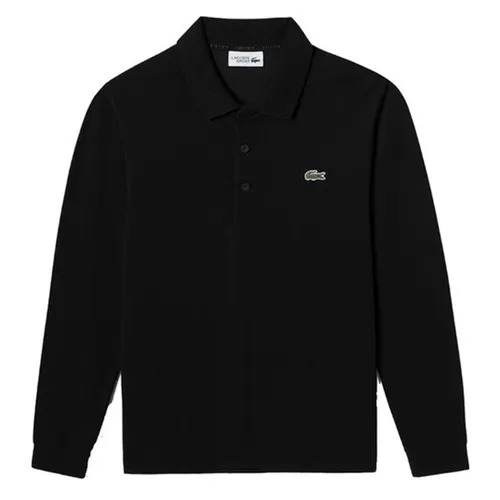 Áo Polo Lacoste Common Daily Long-Sleeved Shirt DH2883 Màu Đen Size L
