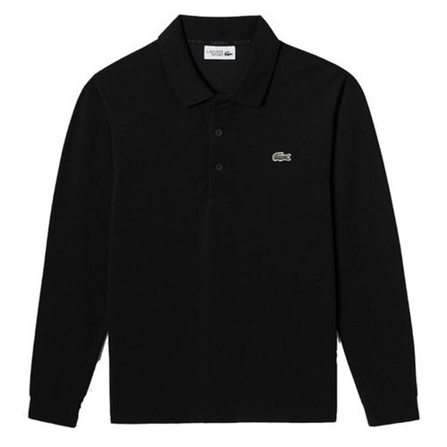 Áo Polo Lacoste Common Daily Long-Sleeved Shirt DH2883 Màu Đen Size S