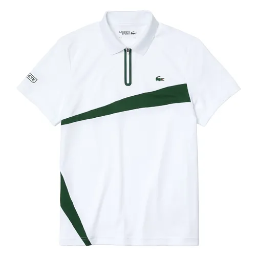 Áo Polo Lacoste Men's Lacoste SPORT Paneled Breathable Piqué Tennis DH2072 00 737 Màu Trắng Size 3