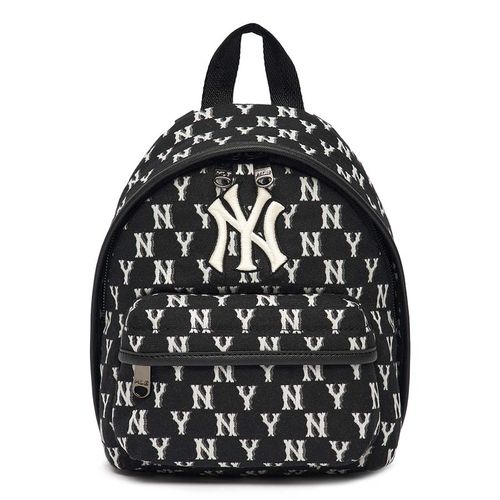 Balo MLB Classic Monogram Jacquard Mini Backpack New York Yankees 3ABKS012N-50BKS Màu Đen