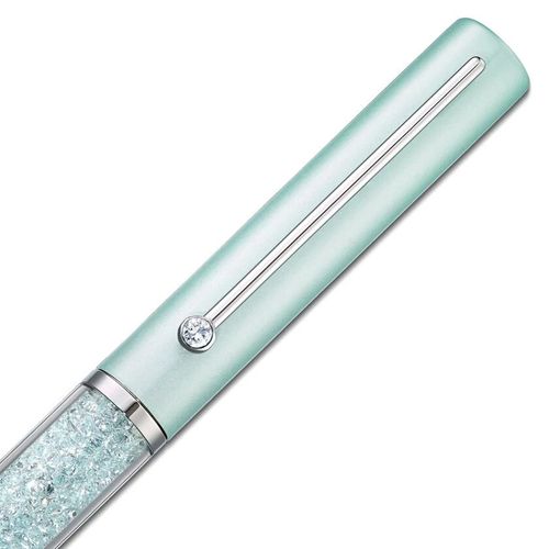 Bút Ký Swarovski Crystalline Gloss Ballpoint Pen Green, Chrome Plated 5568762 Màu Xanh-4