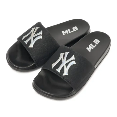 Dép MLB Mound Hologram New York Yankees 3ALPAD423-50BKS Màu Đen Size 230