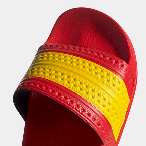 Dép Quai Ngang Adidas Adilette G55382 Màu Đỏ Vàng Size 42-4