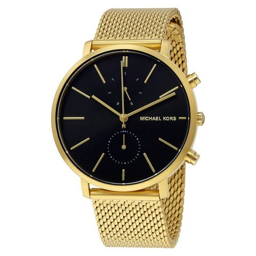 Đồng Hồ Nam Michael Kors Jaryn Black Dial Men's Watch MK8503 Màu Đen Vàng