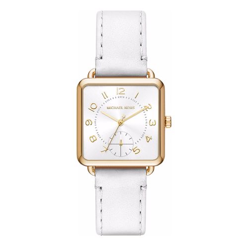 Đồng Hồ Nữ Michael Kors MK Brenner Gold Watch 31mm 75278 Màu Trắng-1