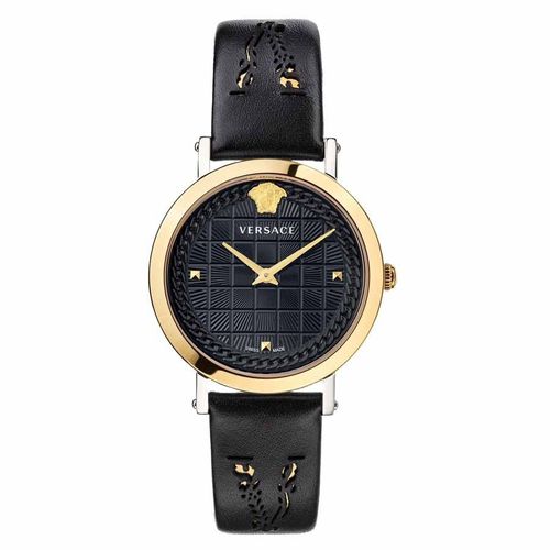 Đồng Hồ Nữ Versace Medusa Chain Watch VELV00120, 37mm Màu Vàng Đen