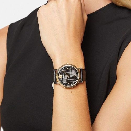Đồng Hồ Nữ Versace Medusa Chain Watch VELV00120, 37mm Màu Vàng Đen-4