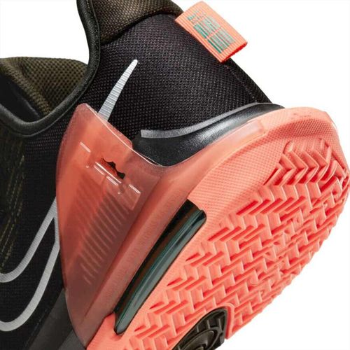 Giày Bóng Rổ Nike Lebron Witness 6 Shoes Black Silver Sequoia CZ4052-001 Màu Đen Cam Size 42-5