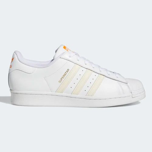 Giày Thể Thao Adidas Men’s Superstar Shoes Màu Trắng Cam Size 38-3