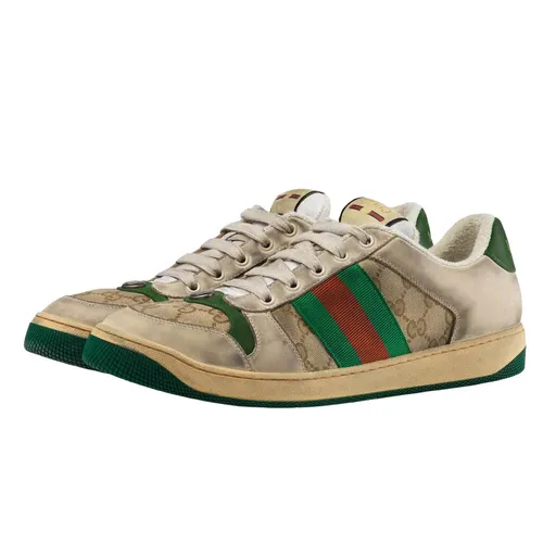 Giày Thể Thao Gucci Men's Screener GG Sneaker Phối Màu Size 40.5