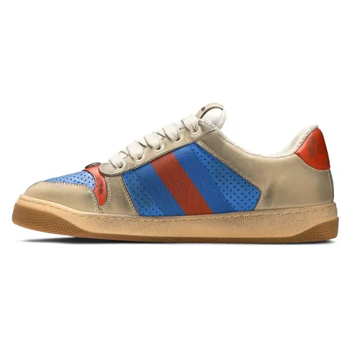 Giày Thể Thao Gucci Screener 'Blue White' 546163-0YI20-9581 Size 6
