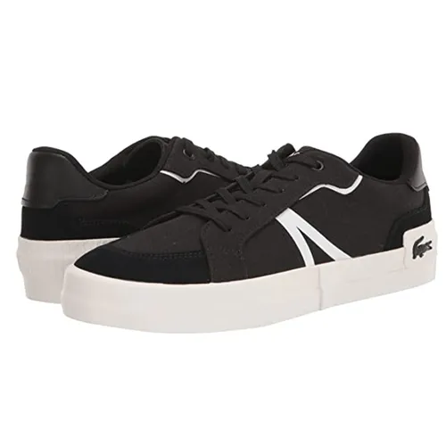 Giày Thể Thao Lacoste L004 Canvas Màu Đen Size 42.5 - Giày - Vua Hàng Hiệu
