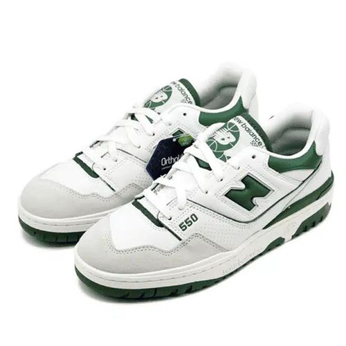 Giày Thể Thao New Balance 550 White Green BB550WT1 Màu Trắng Xanh Size 36