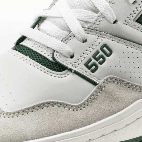 Giày Thể Thao New Balance 550 White Green BB550WT1 Màu Trắng Xanh Size 36-6