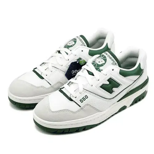 Giày Thể Thao New Balance 550 White Green BB550WT1 Màu Trắng Xanh Size 41.5