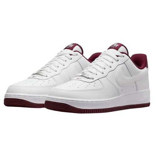 Giày Thể Thao Nike Air Force 1 Low 07 White Dark Beetroot DH7561-106 Màu Trắng Đỏ Size 44-5